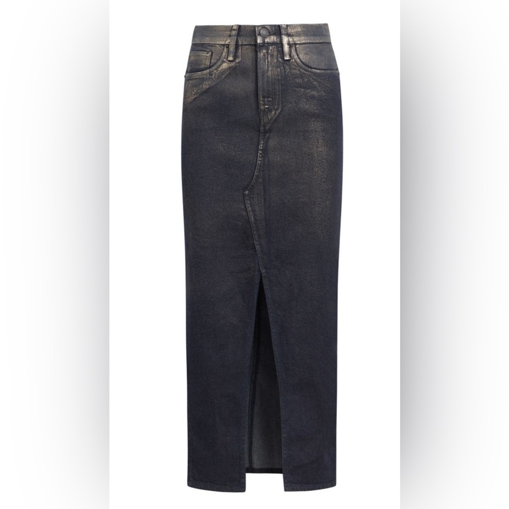 Hudson Reconstructed Denim Skirt